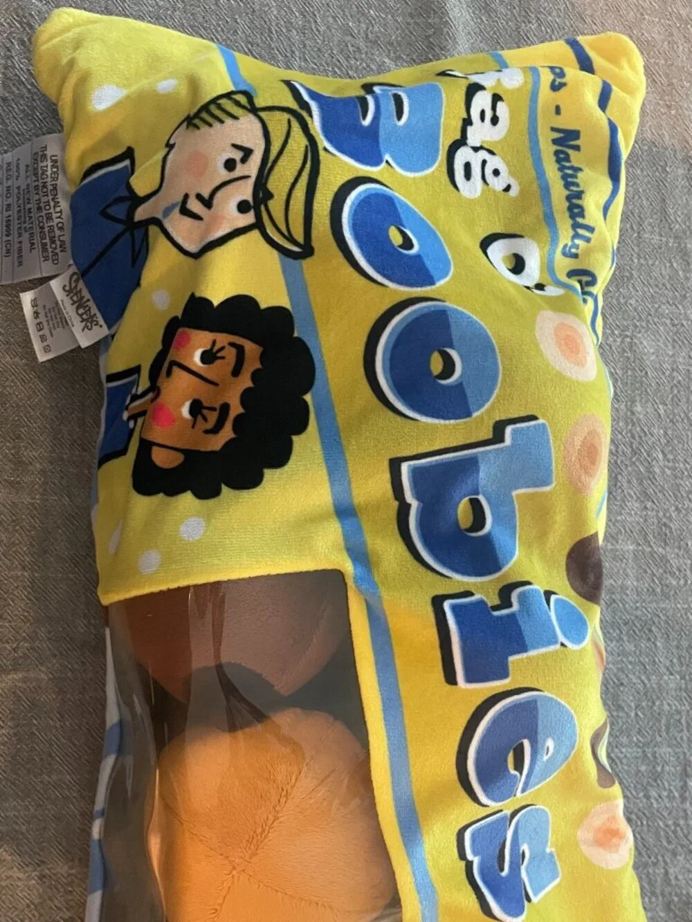 Spencers Bag of Boobies Plush Pillow Gag Gift 17